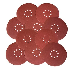 WEN 6369SP120 Drywall Sander 120-Grit Hook and Loop 9-Inch Sandpaper, 10-Pack - Picture 1 of 2