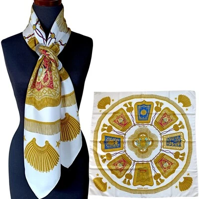 Hermes "Poste et Cavalerie" Carre 90 Silk 100% Scarf Vintage Rare - Image 1 of 4