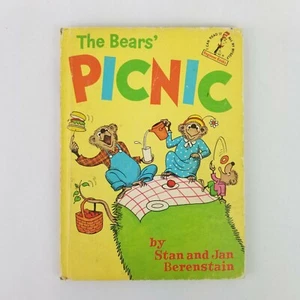 Vtg 1966 Dr. Seuss I Can Read Beginner Book The Bears' Picnic Berenstain HC - Picture 1 of 10