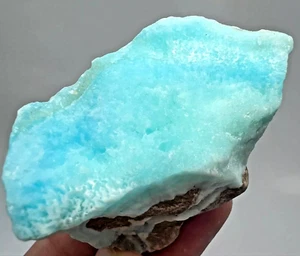 65 Gram Beautiful Rare Ocean Blue Aragonite Crystal From Pakistan - Picture 1 of 6