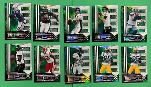 2010 PANINI EPIX EMERALD GAME INSERT LOT (15) WHITE, MILLER, MCCOY, WAYNE - Picture 1 of 2