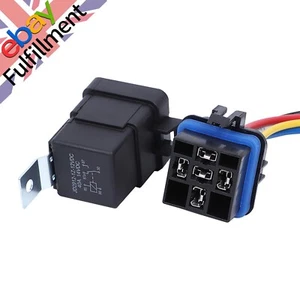 SPDT 5-Pin 12V 40A Automotive Waterproof Relay Kit For Boat Auto Car Accessory - Picture 1 of 9