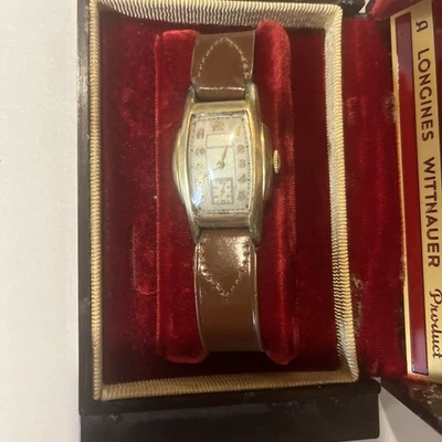 Vintage  1950s Gold Filled  Manual Wind Wittnauer/Longines Men’s Watch With Box - Image 1 of 4