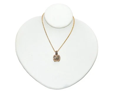 Collar LeVian Diamantes Naturales Oro Rosa 14K .52tcw Diseñador Colgante Piedras Preciosas Foto 1 de 4