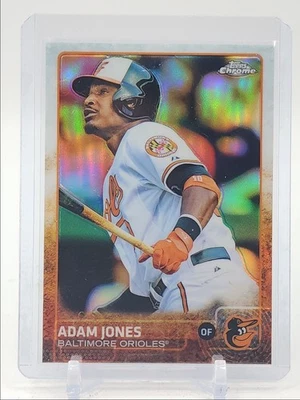 ADAM JONES 2015 TOPPS CHROME BASEBALL ORIOLES Q3152 - Image 1 of 2