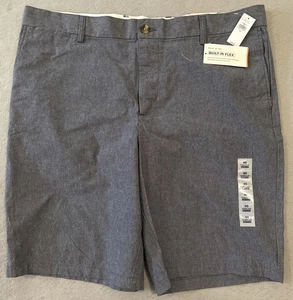 Pantalones Cortos Old Navy Ultimate Slim Integrados Flex Para Hombre Gris 40x10" Entrepierna - Imagen 1 de 13