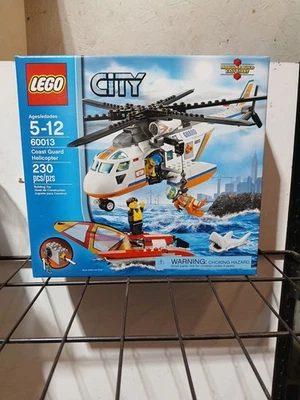 LEGO City Coast Guard Helicóptero Lego 60013 230 piezas Sellado de fábrica Nuevo en caja Foto 1 de 4