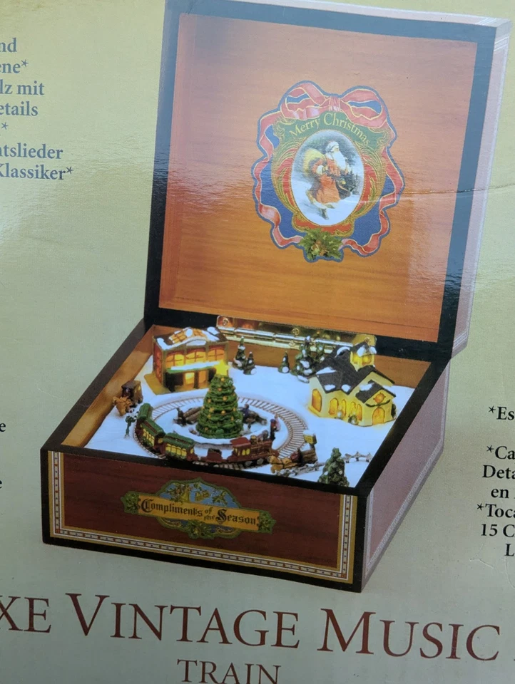 Mr. Christmas Spieluhr Gold Label Collection Deluxe Vintage Music Box 30 Songs - Bild 1 von 4