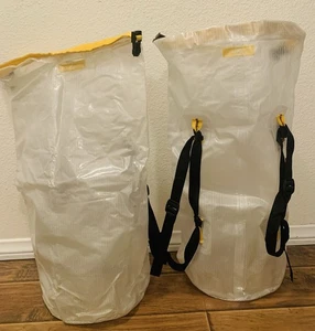 2 Bags Water Boat Dry Bags Waterproof Small Duffle Dry Pak Yacht Sea Line Baja - Picture 1 of 4