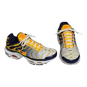 Nike Air Max Plus Tn Men's Size 9 Midnight Navy Tart Gold 306696-481 - Picture 1 of 14