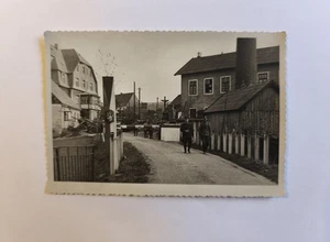 Foto AK Deutschneudorf - Grenzübergang / Drogerie A. Beer - 1938 - Picture 1 of 2