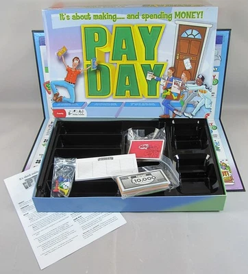 Payday  Board Game Winning Moves Hasbro Financial Family 2015 Complete 8+ - Image 1 of 4