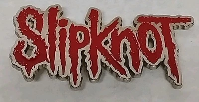 Hebilla de cinturón con logotipo rojo Slipknot Foto 1 de 4