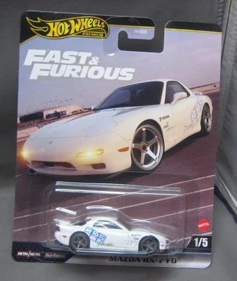 Hot Wheels Premium Fast & Furious Mazda RX-7 FD COMO NUEVO EN TARJETA Z Foto 1 de 2