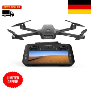 k600 gps drohne mit 1080p kamera, fernbedienung mit uhd bildschirm, windresis... - Bild 1 von 7