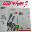 USB to Type C high speed charging data cable with 100-150 cm length