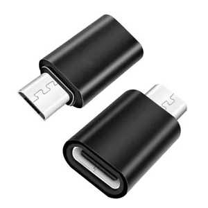 MESMART 2 Pack USB Type C Female to Micro USB Male Adapter Converter Connector - Picture 1 of 12