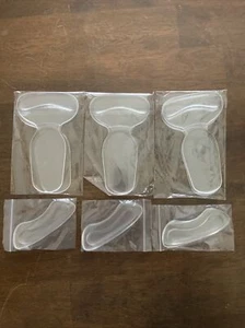 Heel Cushion Inserts, Reusable Soft Shoe Inserts Heel Cushion Pads Self-Adhes... - Picture 1 of 3