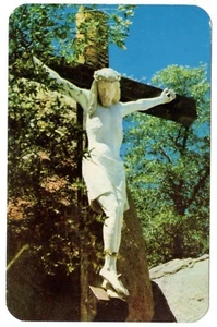Postal De Colección Arizona Lucero's La Crucifixión Fotografía Byron McCall - Imagen 1 de 2