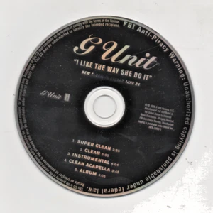 G Unit I Like The Way She Do it Limited Edition CD 50 Cent  - Imagen 1 de 1