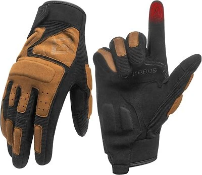 ROCKBROS Winddicht Handschuhe Touchscreen Fahrradhandschuhe mit Gepolsterte DHL