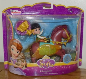 Disney Sofía La Primera - Juego de figuras Príncipe James y Caballo Volador - TOTALMENTE NUEVO - Imagen 1 de 1