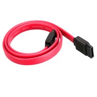 New 20" Serial ATA SATA Right Angle to Straight DATA HDD Hard Drive Cable Random