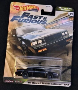 Hot Wheels '87 Buick Grand National GNX Fast And Furious Motor City Muscle 3/5 - Picture 1 of 5