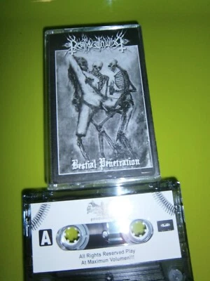 DEAT'S COLD WIND - Bestial Penetration. Tape - Image 1 of 3
