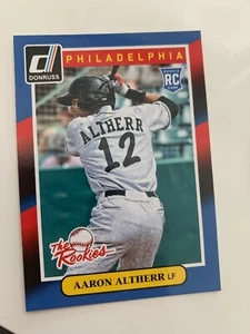 AARON ALTHERR Lot x4 2014 Panini Donruss THE ROOKIES Baseball RC #67 - Picture 1 of 1