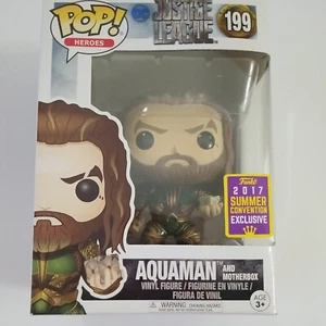 Justice League Aquaman #199 Summer Con 17 Vinyl Figure Funco POP - Picture 1 of 7