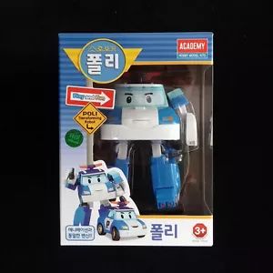Robocar Poli POLI Blue Transforming Robot Police Car figure Toy Set by Academy - Picture 1 of 3