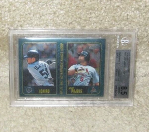 2001 Topps Chrome Traded - T99 Ichiro/Albert Pujols - RC - 8.5 Beckett - Picture 1 of 4