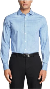 Tommy Hilfiger Men's Regular Fit Dress Shirt The Sky Blue 15 in 32 33 - Picture 1 of 2