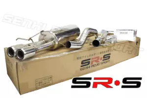 SRS TYPE-R1 Catback Exhaust System 99-02 VOLKSWAGEN Golf Beetle VW 1.8T 99 00 01 - Picture 1 of 1