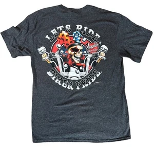 Camiseta Laughlin Spring River Run 2015 Para Hombre Mediana Motocicleta Gris Hecha en EE. UU. - Imagen 1 de 9