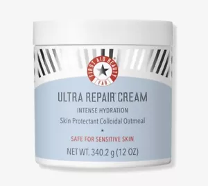First Aid Beauty Ultra Repair Cream, idratazione intensa, barattolo da 12 once nuovo/sigillato - Foto 1 di 8