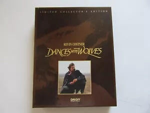 Kevin Costner Dances with Wolves VHS Limited Collectors Edition 1990 - Like New - Picture 1 of 4