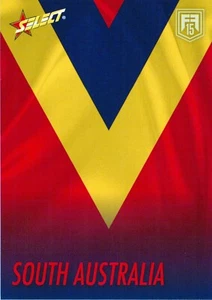 2015 South Australia AFL Select Future Force Rookie Card - Team Logo - Bild 1 von 3