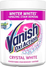 Vanish Fabric Stain Remover, Oxi Action Powder Crystal Whites, 1 kg 1