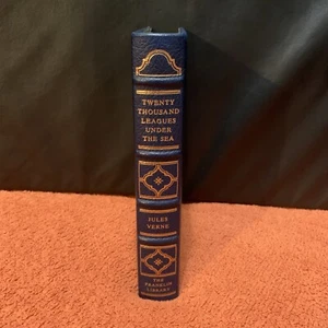 The Franklin Library 1978 Twenty Thousand Leagues Under The Sea Jules Verne - Picture 1 of 12
