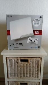 Console PS3 Playstation 3 Slim Blanche Classic White 320 Go CECH-3004B