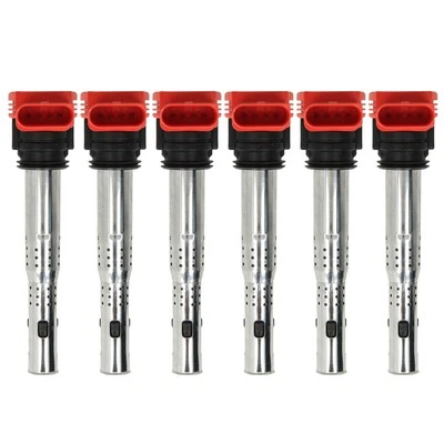 NGK U5014 ignition coil set for Audi 3.0 TFSI S4 S5 A6 A7 A8 SQ5 Q7 2009-2016 - Изображение 1 из 4