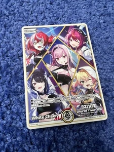 Anime Expo AX 2025 Hololive Juego de Cartas Oficial Promo White Cheer World Tour - Imagen 1 de 2