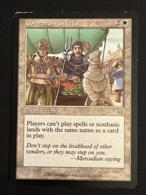 1x Cornered Market (14) Mercadian Masques MP MTG Magic the Gathering x1 MKE - Image 1 of 2