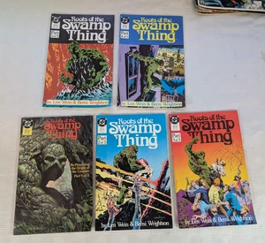 Roots of the Swamp Thing #1-5 complete set NM/VF+ DC Comics 1986 - Picture 1 of 7