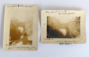 Foto Vintage Natural Bridge Virginia 1947 Schwarzweiß 4x3 Lot 2 - Bild 1 von 6