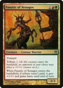 FANATIC OF XENAGOS X 4 N/M- BORN OF THE GODS  MAGIC THE GATHERING - Picture 1 of 1