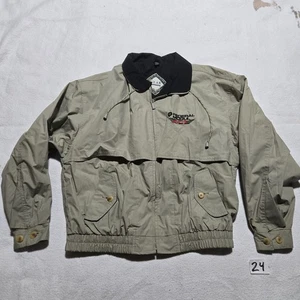 Gear For Sports Federal Mogul Racing Windbreaker Jacket Coat Adult Mens L Large - Picture 1 of 11