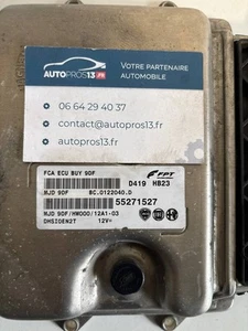 MJD9DF ECU CALCULATEUR DE MOTEUR A DECODER FIAT DUCATO PEUGEOT BOXER 55271527 - Imagen 1 de 5